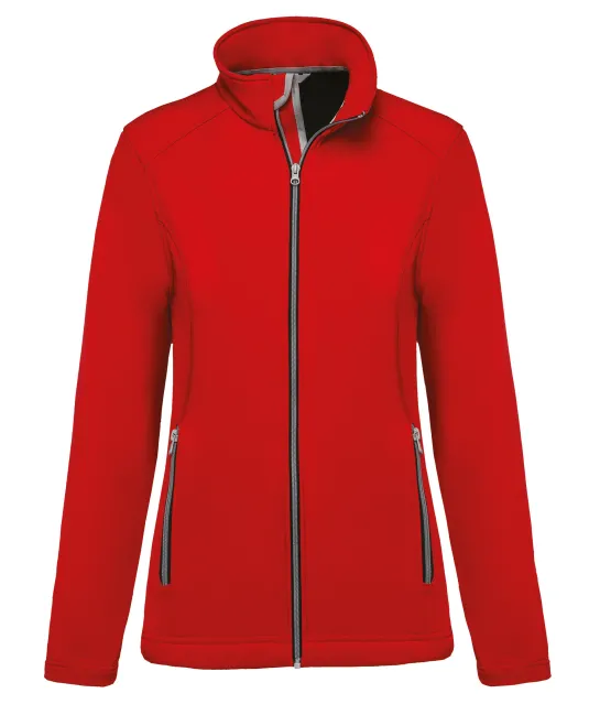 K425 - 2-laagse damessoftshelljas Red