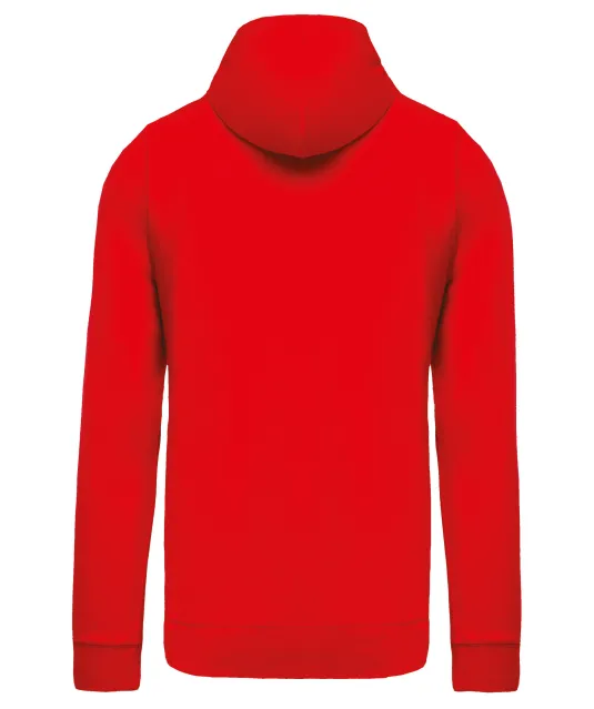 K438 - Vestje van licht katoen met capuchon Red