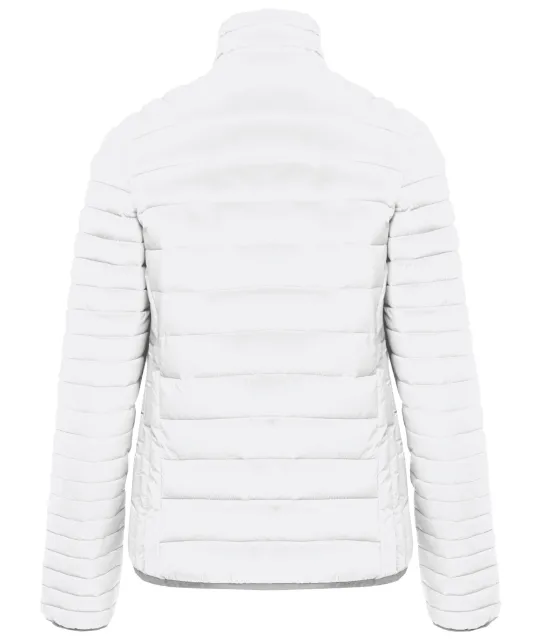 K6121 - Ladies' lightweight padded jacket White