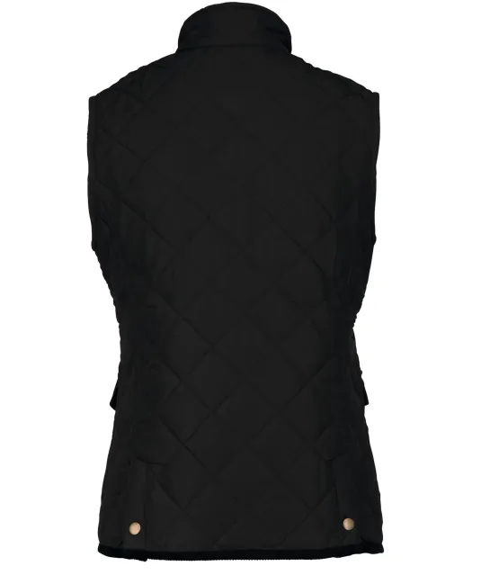 K6125 - Gewatteerde damesbodywarmer Black