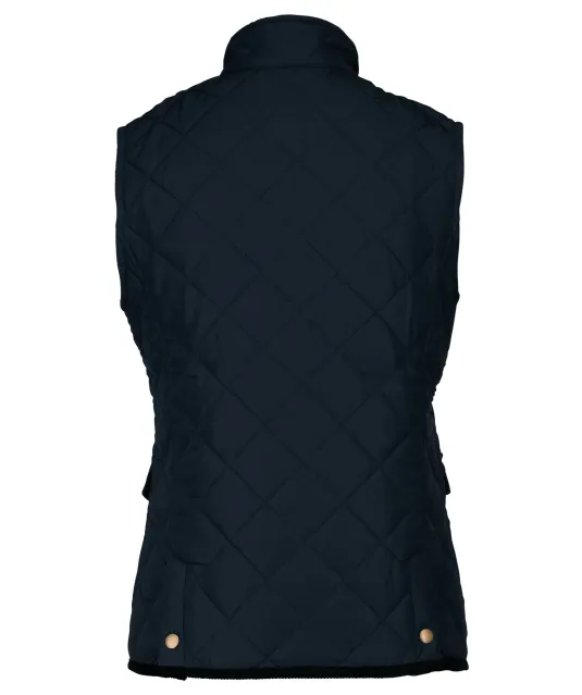 K6125 - Gewatteerde damesbodywarmer Navy / Black