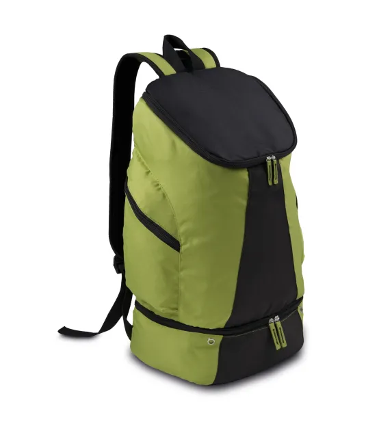KI0102 - Sportrugzak Burnt Lime / Black