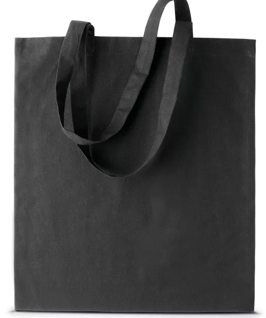 KI0223 - Shopper bag long handles Black
