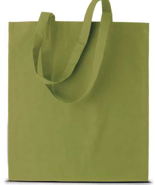 KI0223 - Shopper bag long handles Burnt Lime