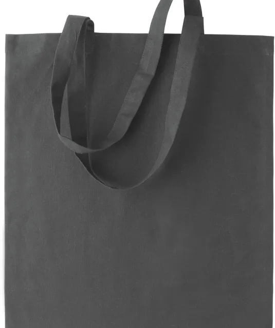 KI0223 - Shopper bag long handles Dark Grey