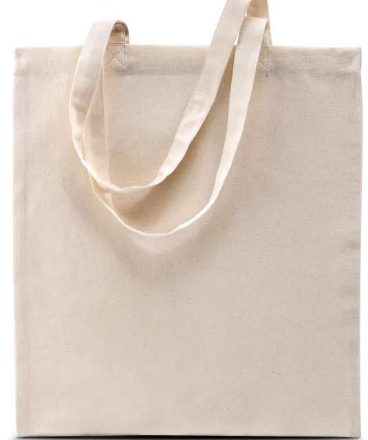 KI0223 - Shopper bag long handles Natural