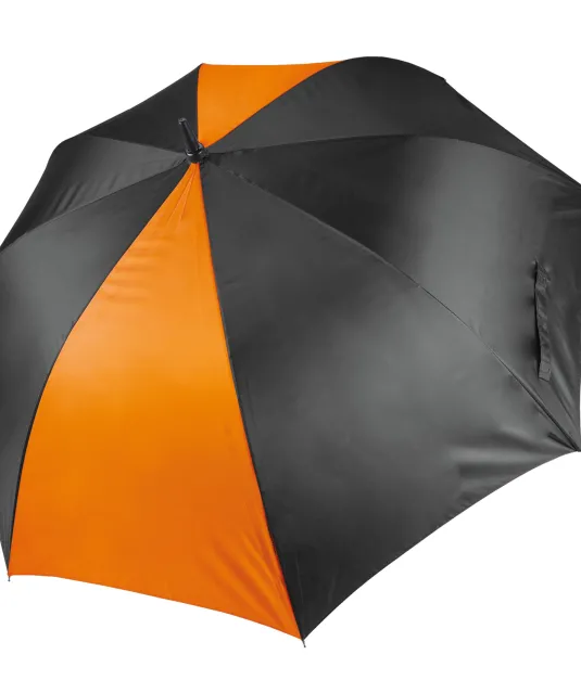 KI2008 - Grote Golfparaplu Black / Orange