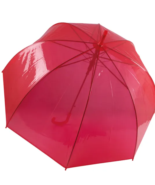 KI2024 - Transparante Paraplu Red