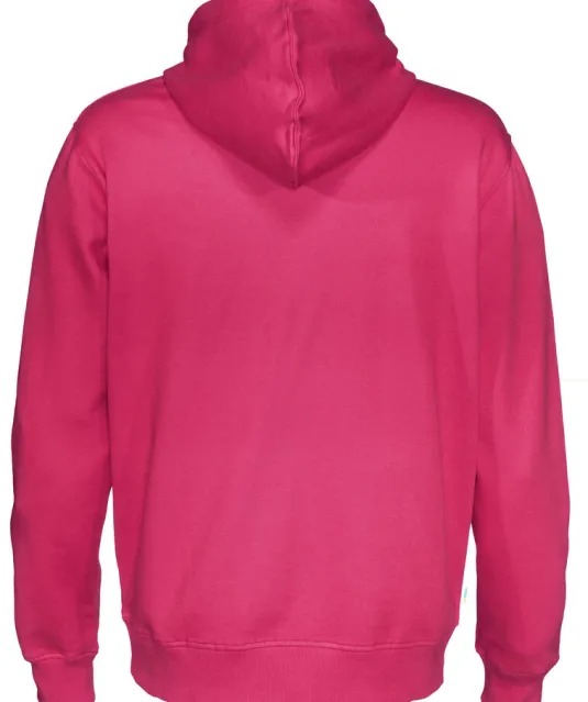 HOODIE MAN - GOTS GECERTIFICEERD Fuchsia