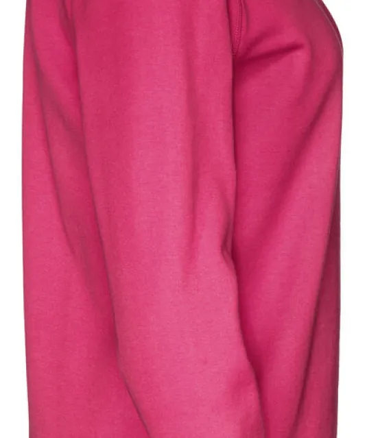 SWEATER CREW NECK UNISEX - GOTS GECERTIFICEERD Fuchsia