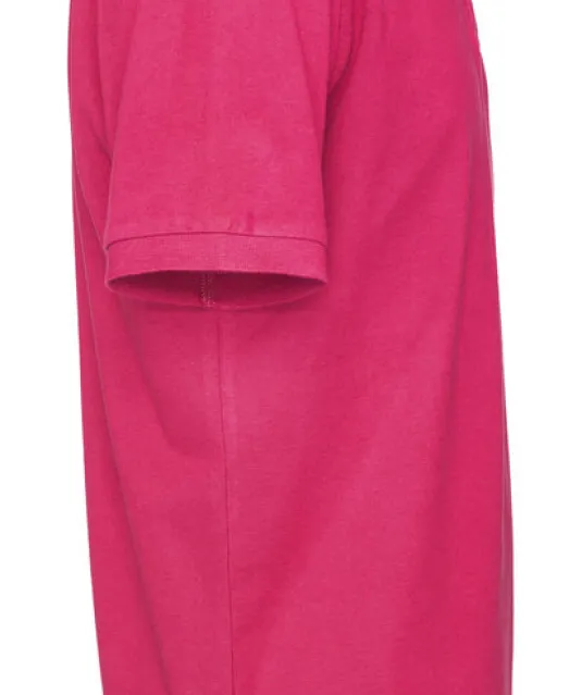 POLO PIQUE MAN - GOTS GECERTIFICEERD Fuchsia