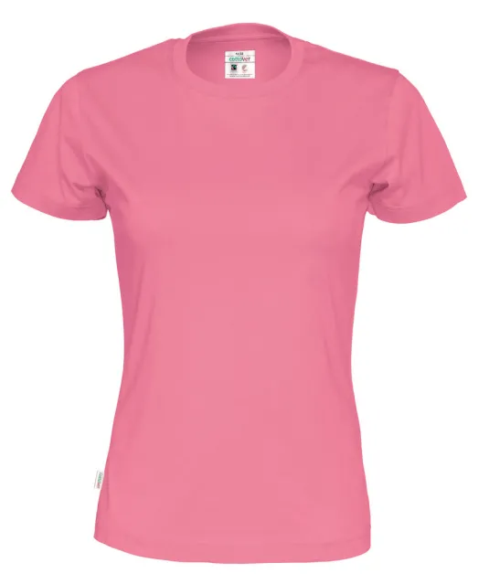 T-SHIRT LADY - GOTS GECERTIFICEERD Wit