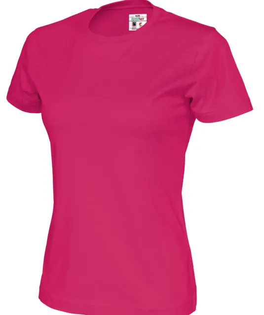 T-SHIRT LADY - GOTS GECERTIFICEERD Fuchsia