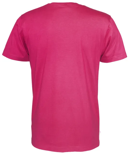 T-SHIRT MAN - GOTS GECERTIFICEERD Fuchsia