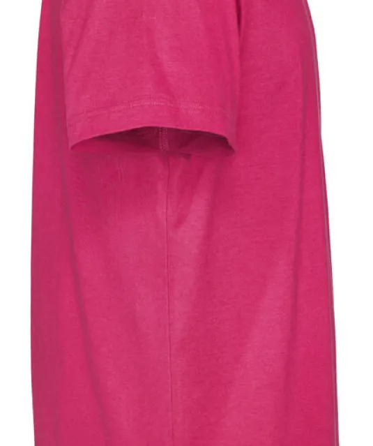 T-SHIRT MAN - GOTS GECERTIFICEERD Fuchsia