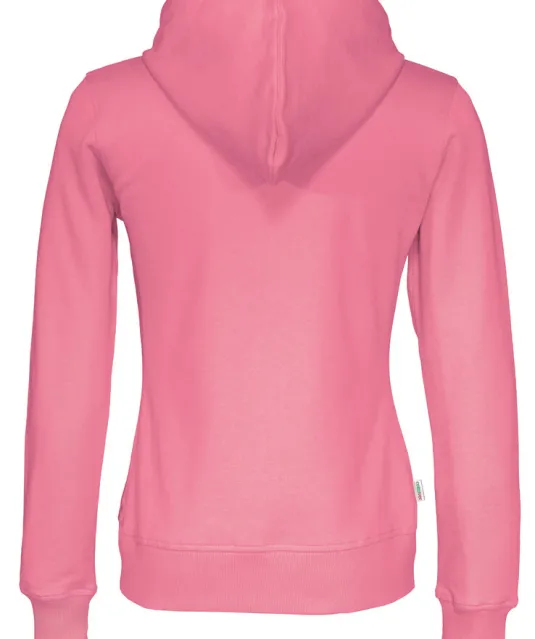 HOODIE FULL ZIP LADY - GOTS GECERTIFICEERD Roze