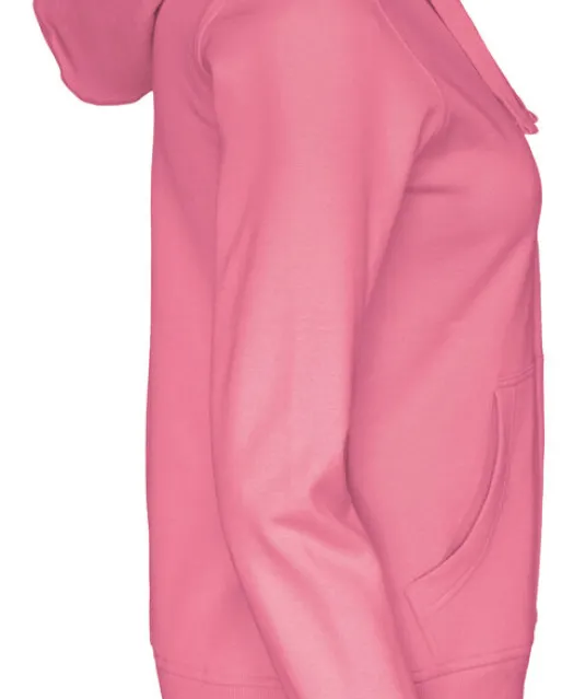 HOODIE FULL ZIP LADY - GOTS GECERTIFICEERD Roze