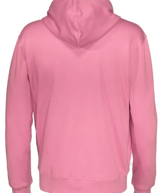 HOODIE FULL ZIP MAN - GOTS GECERTIFICEERD Roze