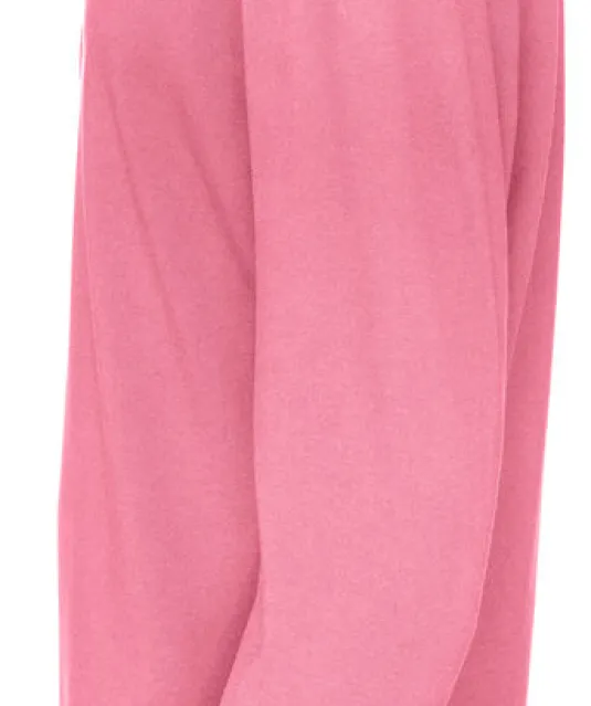 POLO PIQUE LONG SLEEVE MAN - GOTS GECERTIFICEERD Roze