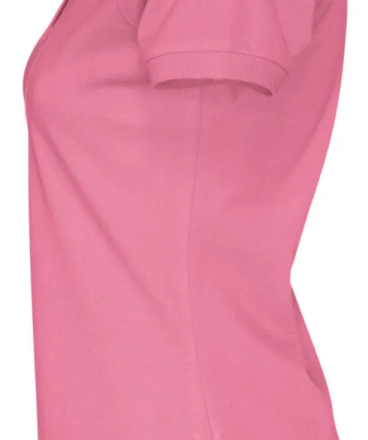 POLO PIQUE LADY - GOTS GECERTIFICEERD Roze