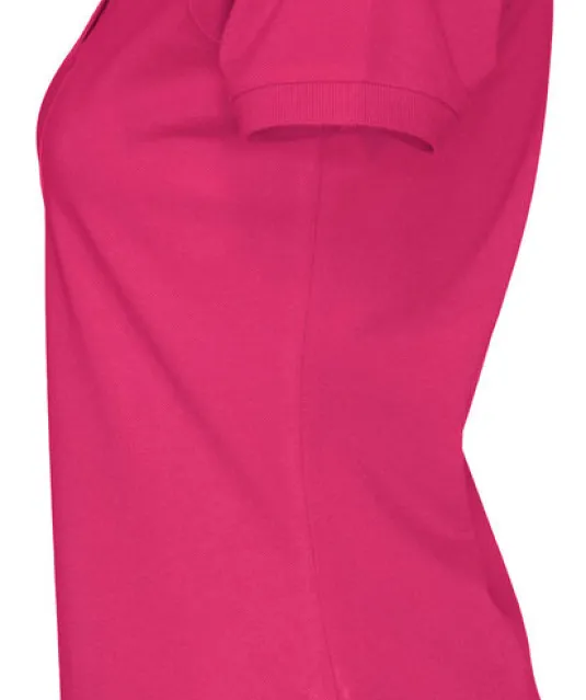 POLO PIQUE LADY - GOTS GECERTIFICEERD Fuchsia