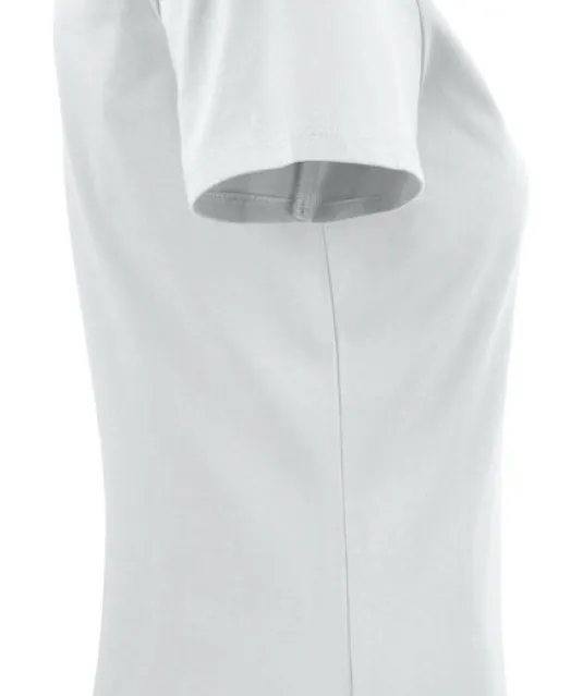 American U  T-Shirt Dames Wit