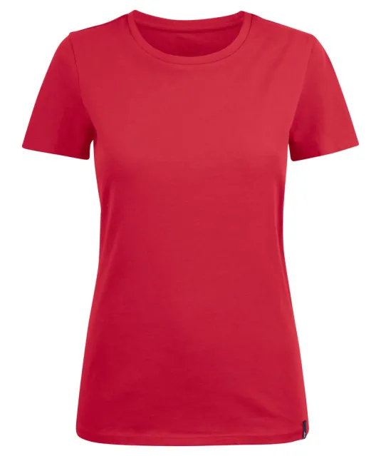 American U  T-Shirt Dames Wit