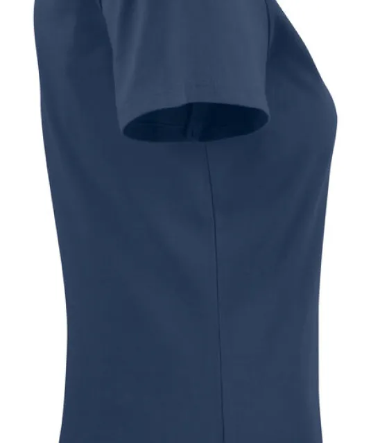 American U  T-Shirt Dames Vintage blauw