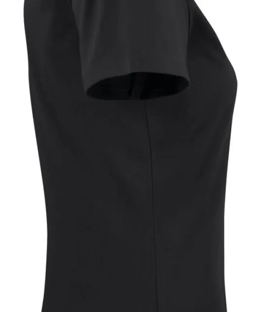 American U  T-Shirt Dames Zwart