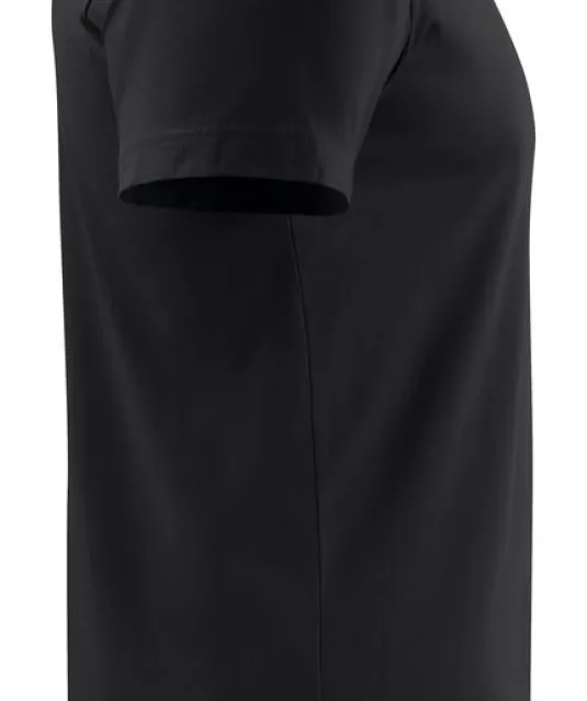 American U T-Shirt Heren Zwart