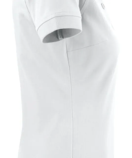 Surf Stretch Polo Pique Dames Wit