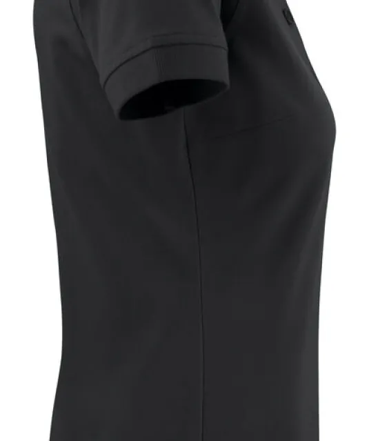 Surf Stretch Polo Pique Dames Zwart