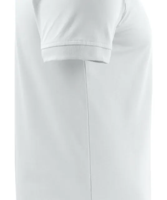 Surf Stretch Polo Pique Heren Wit