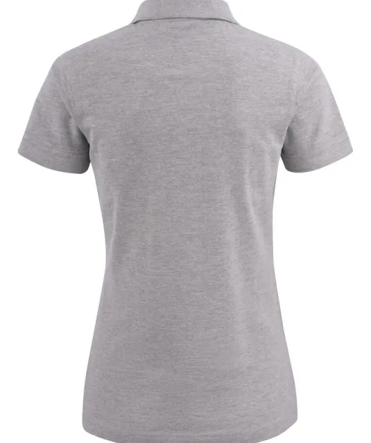 Surf Stretch Polo Pique Dames Grijs mélée
