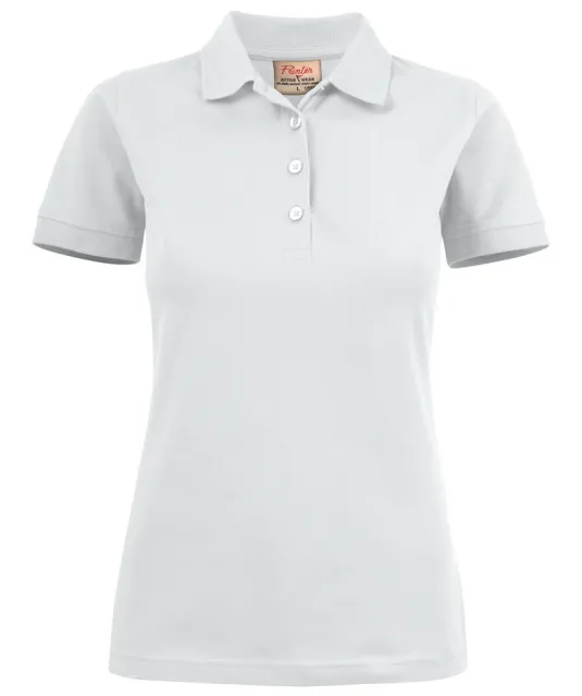 Surf Stretch Polo Pique Dames Wit