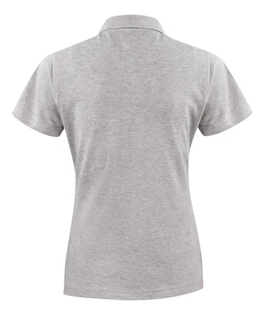 Surf Polo Pique Dames Grijs mélée