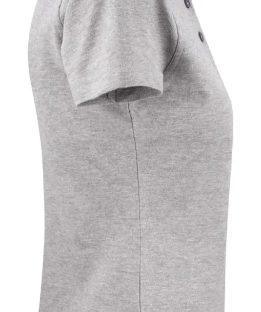 Surf Polo Pique Dames Grijs mélée