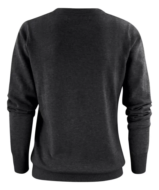 Ashland V  Gebreide Sweater Dames Antraciet mêlée