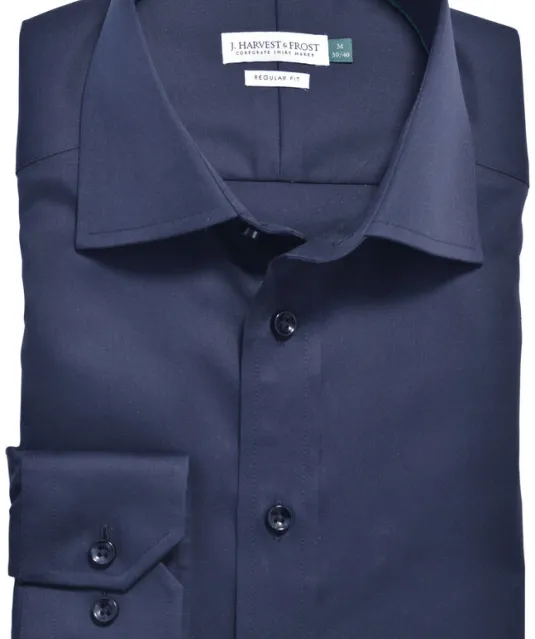 Green Bow 01  Hemd Regular Fit Heren Marine