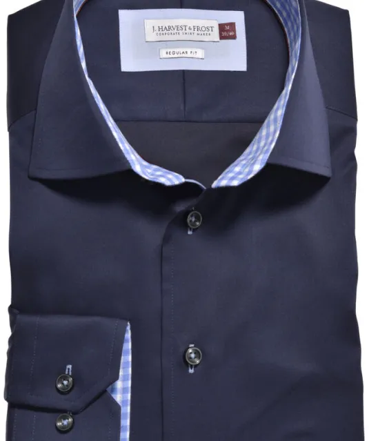 Red Bow 20  Hemd Regular Fit Heren Wit/marine