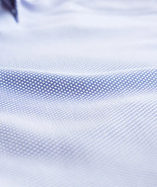 Purple Bow 48  Hemd Dames Blauw patroon