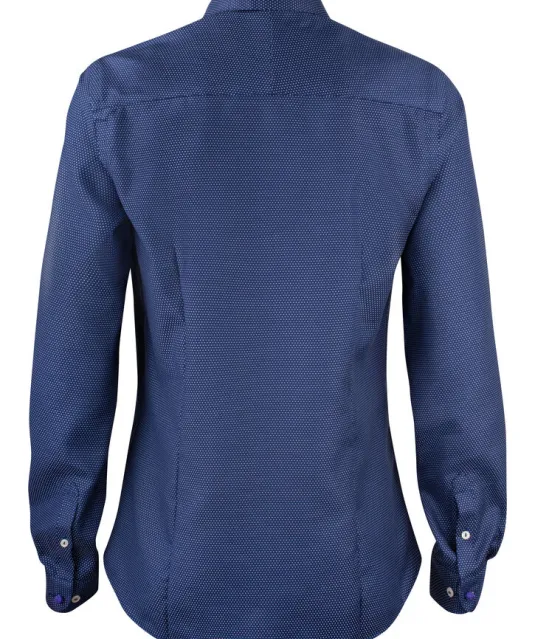 Purple Bow 49  Hemd Dames Marine