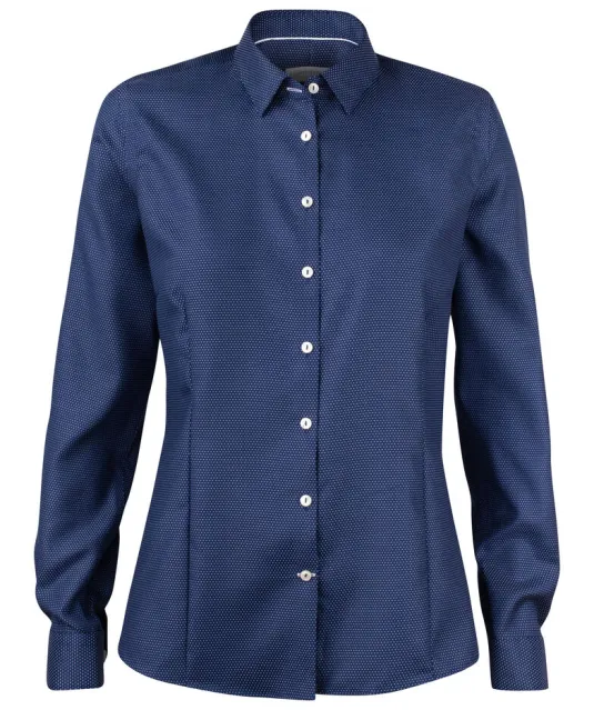 Purple Bow 49  Hemd Dames Marine