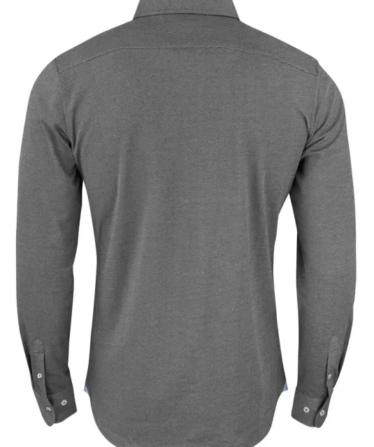 Burlingham Hemd Heren Zwart