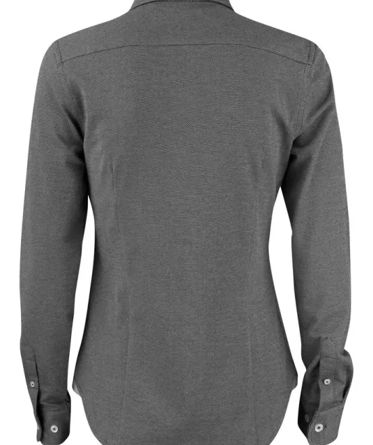 Burlingham  Hemd Dames Zwart