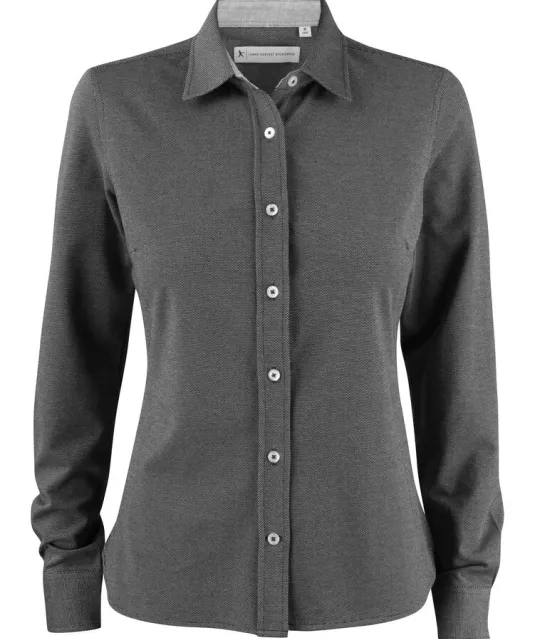 Burlingham  Hemd Dames Zwart