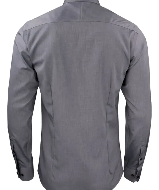 Green Bow 01  Hemd Slim Fit Heren Grijs