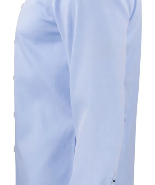 Red Bow 29  Hemd Slim Fit Heren Lichtblauw