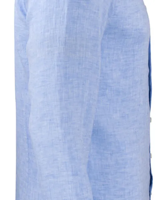 Indigo Bow 33  Hemd Regular Fit Heren Hemelsblauw