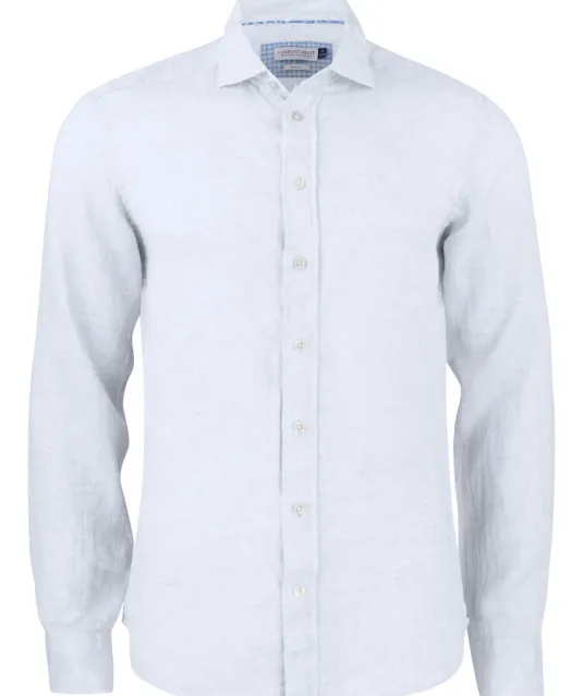 Indigo Bow 33  Hemd Slim Fit Heren Wit